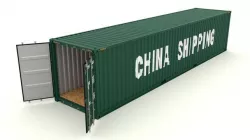 Shipping container China Shipping 3D model