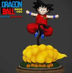 Son Goku Zbrush Dragon Ball 3D Figure 3D model