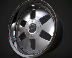 SSR Vienna Kreis rim Low-poly 3D model