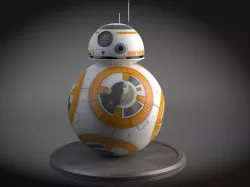 Star Wars Tech Droid bb8 3D model