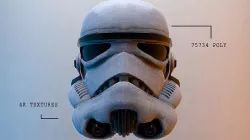 StormTrooper Helmet 3D model