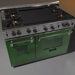 stove 3D model