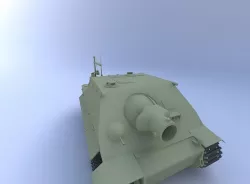 Sturmtiger Tank, (380 mm) 3D model