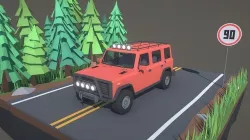 Stylized Offroad Car 3 Low-poly 3D model