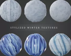 Stylized Winter Texture Pack Texture
