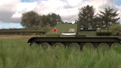 SU 100 Tank Destroyer HDRI 3D model
