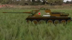 SU 100 Tank Destroyer HDRI Camo 3D model