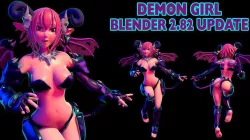 Succubus NSFW 3D model