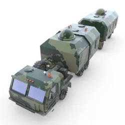 Support bus 3D model