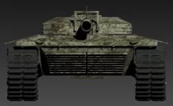 Tank 3D Model 3D model