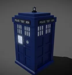 TARDIS 3D model