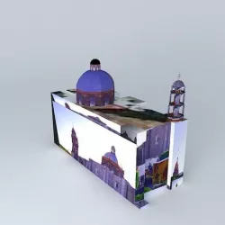 Temple  3D model