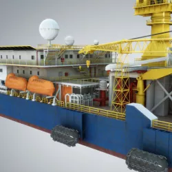Tender Rig 3D model