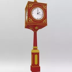 The Dragon Street Clock Tower 3D model