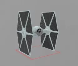 tie fighter star wars  3D model