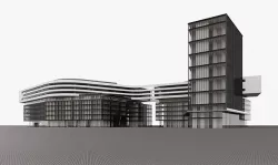 TPU Complex Building 3D model