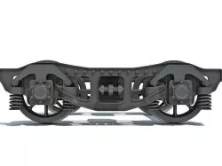 Train Bogie Wheels 3D model