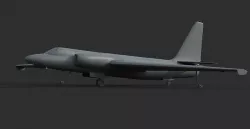 u-2 Lockheed 3D model