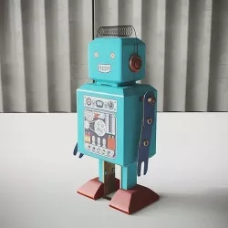 Vintage Robot toy 3D model