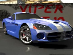 Viper SRT 3D model