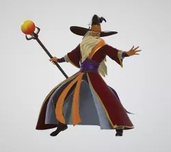 Wizard 3D model