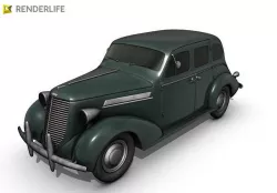 1930s Car 2 3D model
