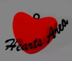 3D Heart (Hearts Area)