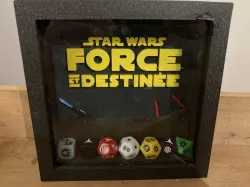 3D Printed Force and destiny Dice Box