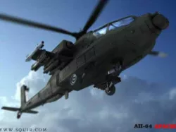 AH-64 Apache 3D model