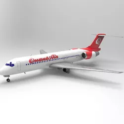 Airliner 717 3D model