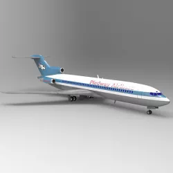 Airliner 727 3D model
