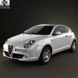Alfa-Romeo MiTo 2009 3D model
