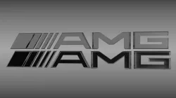 AMG logo set 3D model