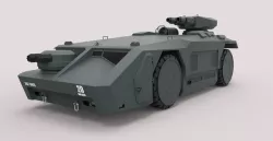 Armored personnel carrier M577 from the movie Aliens 3D model