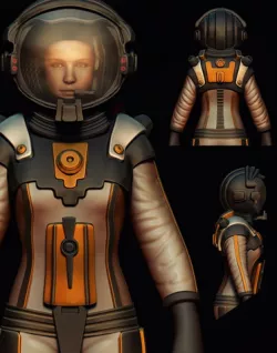 Astronaut 3D model