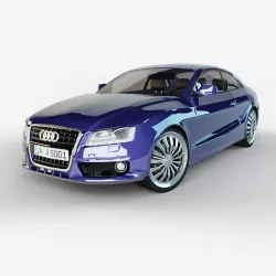 audi a5 3D model