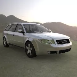 Audi A6A Avant 2001 obj 3D model