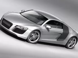 Audi R8 2009 3D model