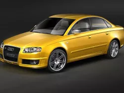 Audi RS4 Sedan 2007 3D model