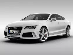 Audi RS7 Sportback 2014 3D model