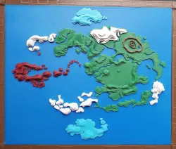 Avatar: The Last Airbender - Contour Map