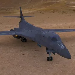 B-1B Bomber 3D model