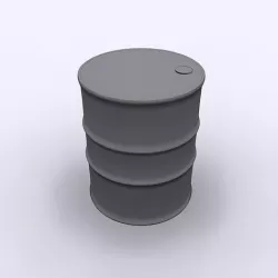 Barrel 3D model