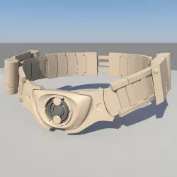 Batman Belt 3D model
