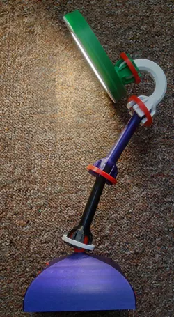 Battery powered LED desk lamp 6W