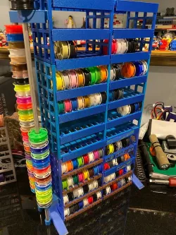 Bigger filament racks for mini filament keychains