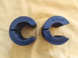 Bike workshop holder adapter (25mm/30mm seatpost to 50mm clamp)