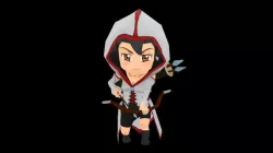 Bishop Low-poly 3D model