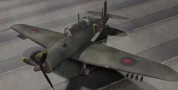 Blackburn B-25 Roc Mk-1 3D model