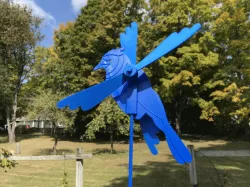 Blue Jay Wind Spinner Toy